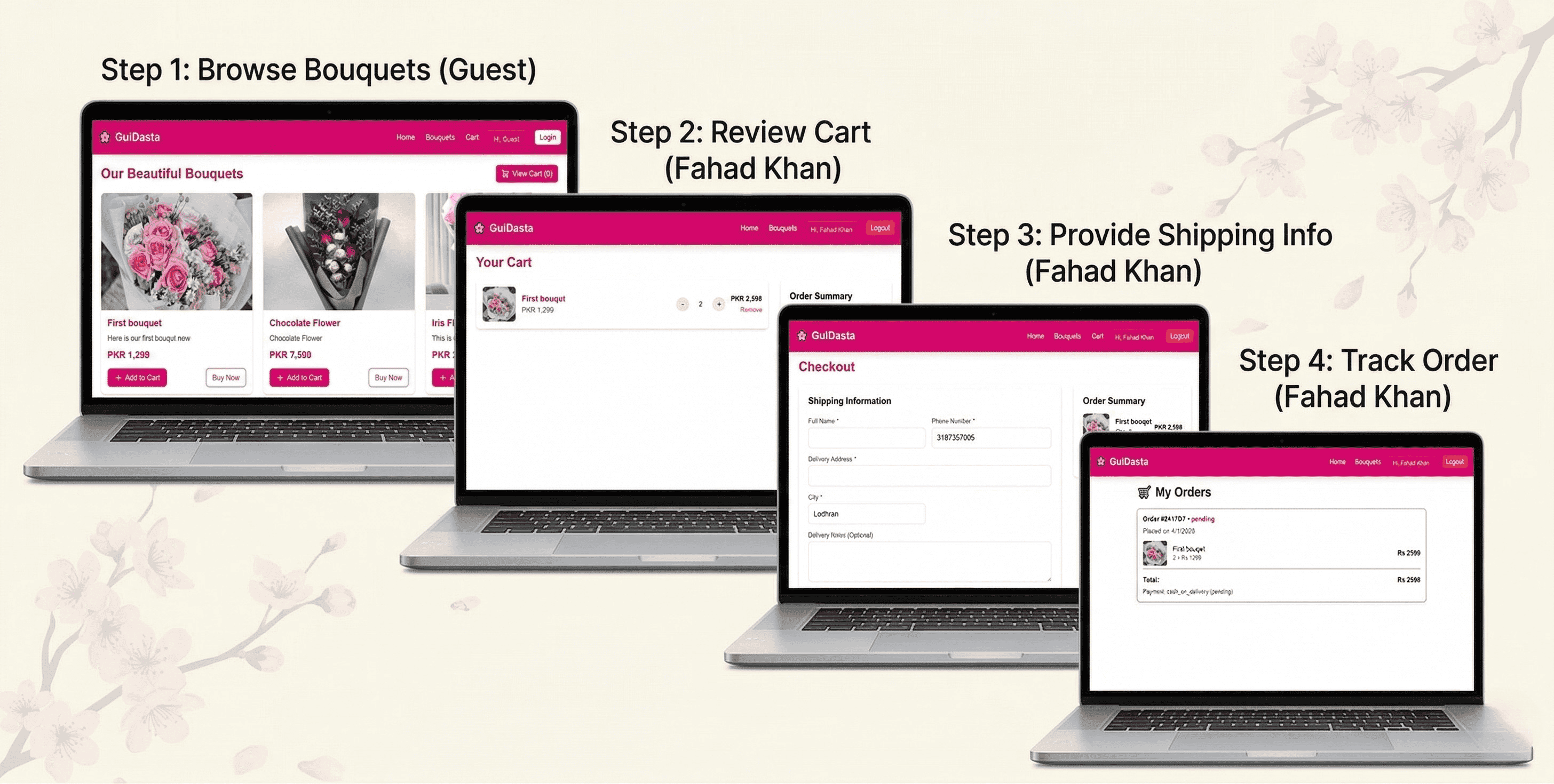 GulDasta (E-Commerce)